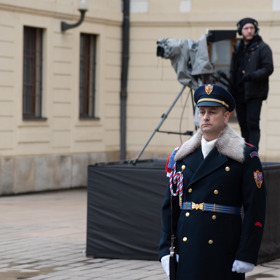 Čekání na nový prezidentský pár. 