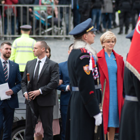 Evě Pavlové to moc slušelo. 