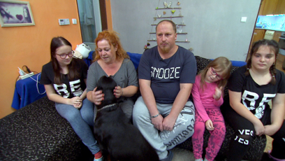 FOTO: Olga (52), Pepa (37), Izabela (13), Klára (13) a Vanesa (6) žijí ve Znojmě