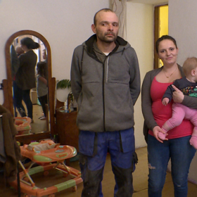 František, Simona a jejich děti. 