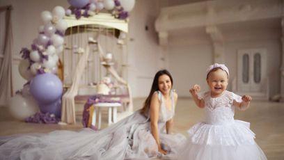 FOTO: Rok utekl jako voda a Ruminka už dělá první životní krůčky.