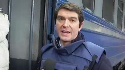 FOTO: Zahraniční reportér Benjamin Hall.