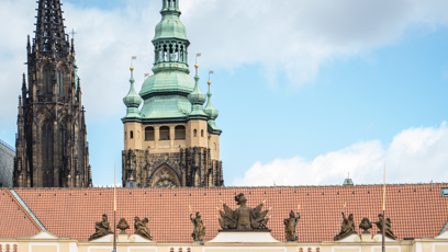 FOTO: Petr Pavel už bude úřadovat z pražského Hradu jak se sluší a patří.