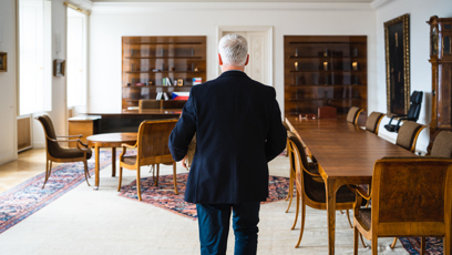 FOTO: Petr Pavel bude nově úřadovat z Pražského hradu, nikoli z podhradí, jehož azyl doposud využíval.