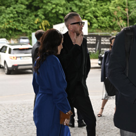 Příchod na Miss Czech Republic. 