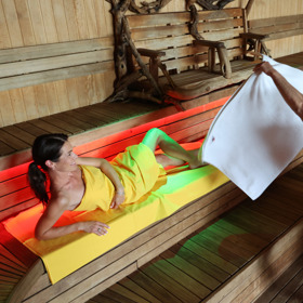 Jana navštívila v Bešeňové i speciální saunové rituály. 