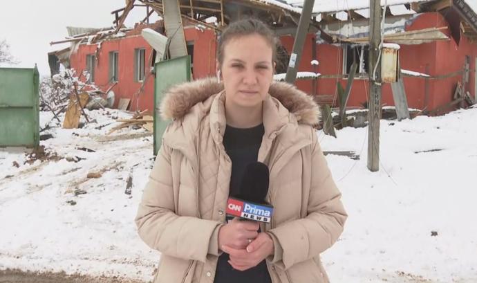FOTO: Reportérka Darja Stomatová v ukrajinském Charkově. – stránka 1516