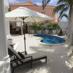 Michal David má na Tenerife pěkný dům.