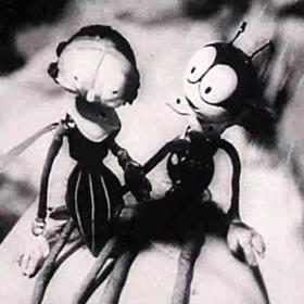 Loutkový film Ferda Mravenec z roku 1942.