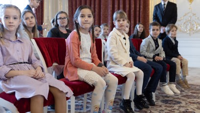 FOTO: Děti na Hradě.