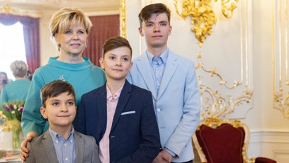 FOTO: Eva Pavlová s dětmi.