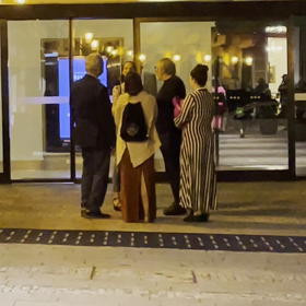 Donutil s Bartoškou se nakonec zastavili u Kristýny Leichtové. 