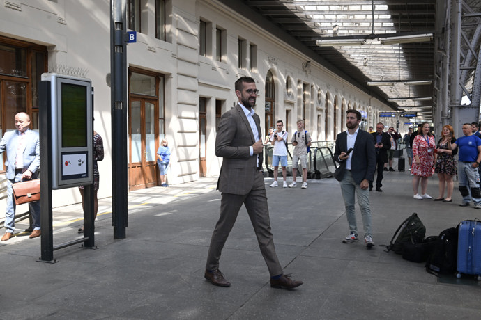 FOTO: Generální ředitel ČD Michal Krapinec. – stránka 2767