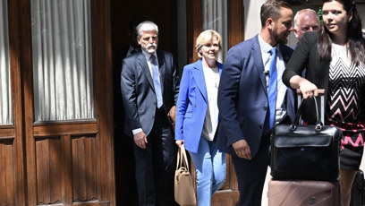 FOTO: Petr Pavel a Eva Pavlová.