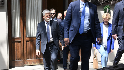 FOTO: Petr Pavel a Eva Pavlová.