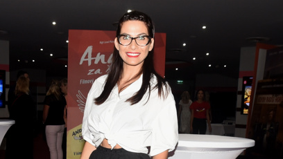 FOTO: Eva Decastelo na premiéře filmu Andílci za školou.