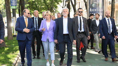 FOTO: Petr Pavel s Evou ve Vídni.