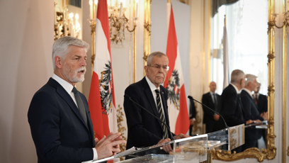 FOTO: Petr Pavel během návštěvy Vídně.