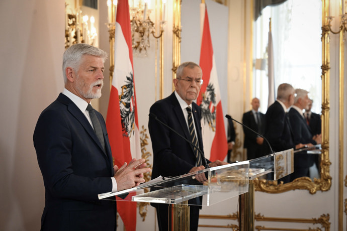 FOTO: Petr Pavel během návštěvy Vídně. – stránka 2682