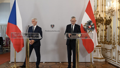 FOTO: Petr Pavel během návštěvy Vídně.