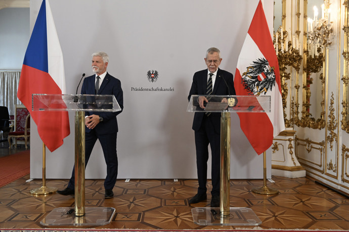 FOTO: Petr Pavel během návštěvy Vídně. – stránka 2683