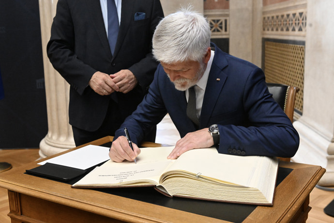 FOTO: Petr Pavel během návštěvy Vídně. – stránka 2686