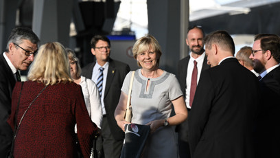 FOTO: Eva Pavlová na nádraží ve Vídni.