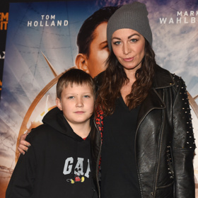 Agáta Hanychová se svým synem Kryšpínem Dopitou. 