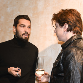 Muzikant Jordan Haj s Adamem Mišíkem.