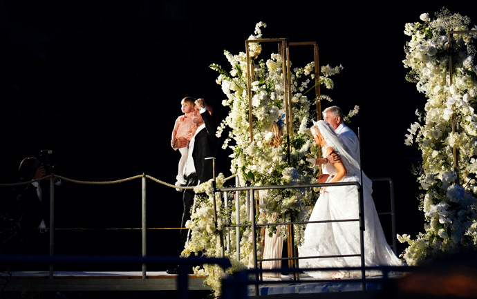 FOTO: Karlos Vémola a Lela Ceterová v den jejich svatby. – stránka 1878