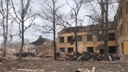 FOTO: Lidé ve městě Sumy přišli o své domovy.