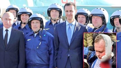 FOTO: Ukrajinské síly sestřelily ruský bojový letoun pilotovaný majorem, který se účastnil války v Sýrii.