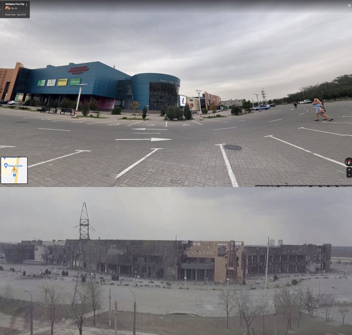 FOTO: Ukrajinské nákupní středisko se stalo cílem ruských raket. – stránka 1281