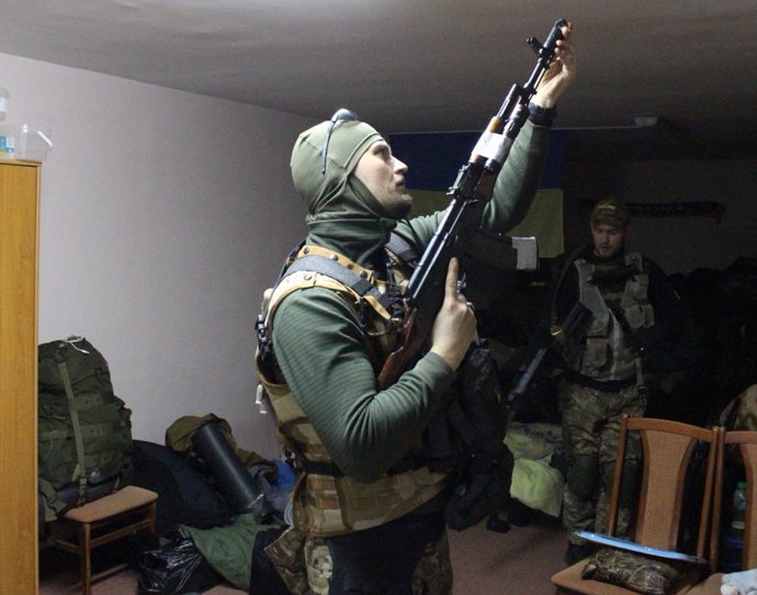 FOTO: Český dobrovolník na Ukrajině. – stránka 1237