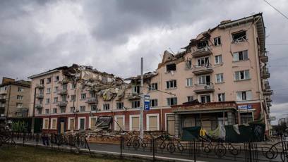 FOTO: Černihiv byl jedním z ohnisek tvrdých bojů, dnes je opět pod nadvládou Ukrajiny.