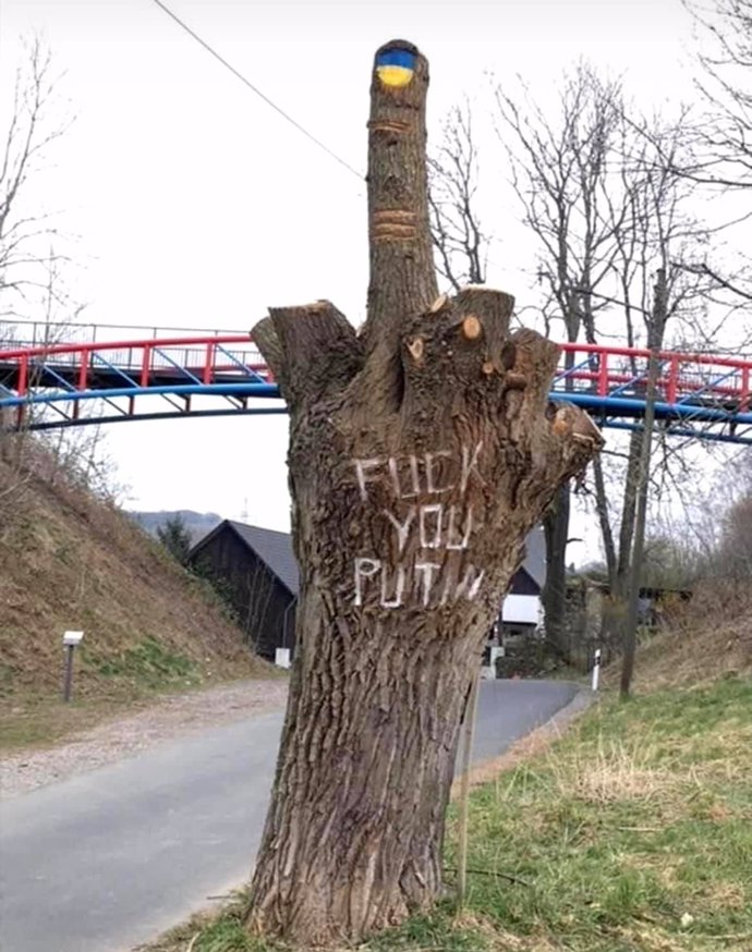 FOTO: Jasný vzkaz ruskému prezidentovi. – stránka 1127