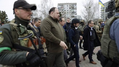 FOTO: Miloš Vystrčil v Borodjance.