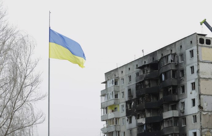 FOTO: Zničení město Borodjanka. – stránka 1060