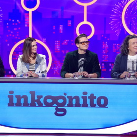 Jakub Prachař, Daniela Písařovicová, Ondřej Brzobohatý a Richard Genzer v Inkognitu.