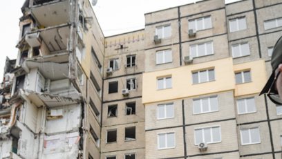 FOTO: Petr Pavel viděl dílo ruské zkázy.