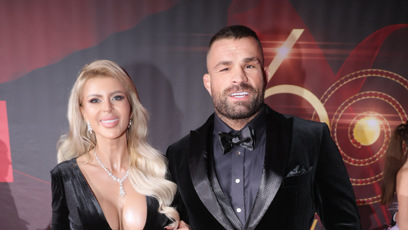 FOTO: Lela Ceterová a Karlos Vémola na Českém slavíkovi. Lela vypadala s výstřihem a rozparkem vulgárně.