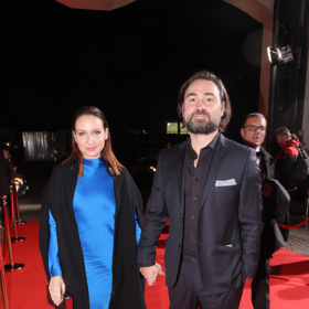 Režisér Biser Arichtev s manželkou Veronikou Arichtevou.