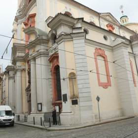 Kostel svatého Tomáše.