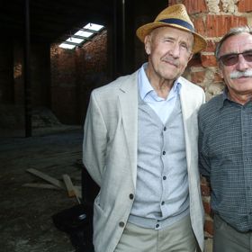 Petr Nárožný s Pavlem Zedníčkem.