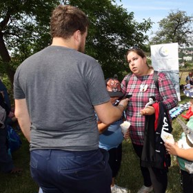 Veronika Lůžová během rozhovoru pro eXtra.cz. 