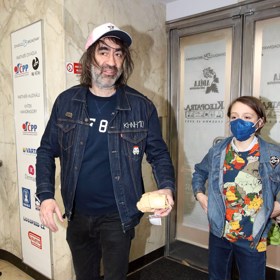 Jakub Kohák se synem Honzíkem. 