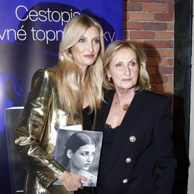 Na akci dorazila i Terezina maminka, která je dáma s velkým "D".