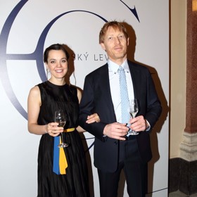 Nechyběli ani Karel Janeček a jeho žena Lilia. 