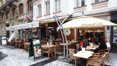 FOTO: Restaurace leží v centru Prahy.