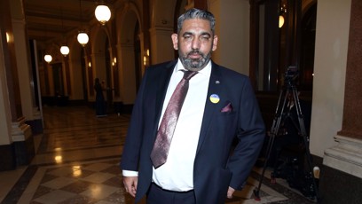 FOTO: Zdeněk Godla nevychytal délku kravaty.